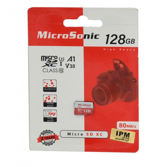 رم موبایل MicroSonic مدل 128GB U3 Class10