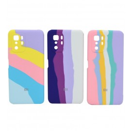 گارد سیلیکونی رنگین کمانی مناسب برای گوشی XIAOMI POCO X3GT