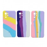 گارد سیلیکونی رنگین کمانی مناسب برای گوشی XIAOMI POCO X3GT