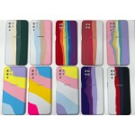 گارد سیلیکونی رنگین کمانی مناسب برای گوشی IPHONE 8