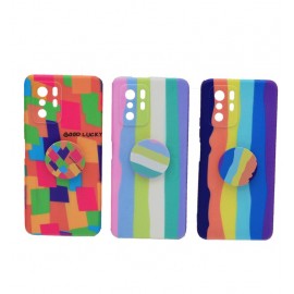 گارد طرحدار پاپ سوکت دار مناسب برای گوشی XIAOMI POCO X3 GT