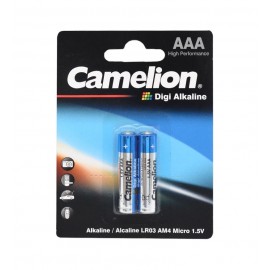 باتری نیم قلمی کملیون (Camelion) مدل DigiAlkaline LR03 AAA (2 تایی)
