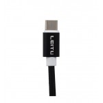 شارژر فندکی دو پورت + کابل تایپ سی لیتو (LEITU) مدل LC-C7