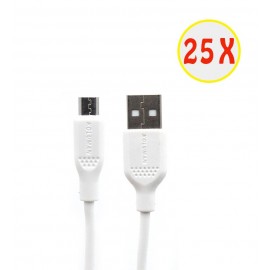 بسته 25 عددی کابل اندروید طول 1 متر کلومن (KOLUMAN) مدل KD-02