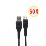 بسته 50 عددی کابل اندروید طول 1 متر کلومن (KOLUMAN) مدل KD-03