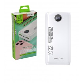 پاوربانک باوین (BAVIN) مدل PC051S ظرفیت 20000mAh