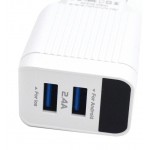 شارژر دیواری 2 پورت + کابل تایپ سی باوین (bavin) مدل PC-500Y-S