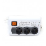 محافظ برق امگا (Omega) مدل 3 خانه 3 متری P3100 ارت دار
