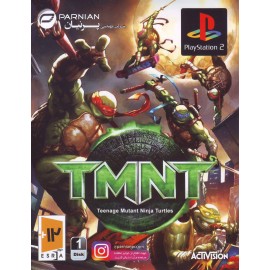 بازی پلی استیشن دو Teenage Mutant Ninja Turtles TMNT نشر پرنیان