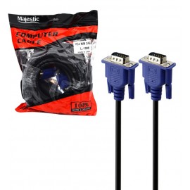 کابل VGA طول 10 متر MAJESTIC