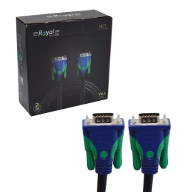 کابل VGA (3+6) طول 10 متر رویال (ROYAL)