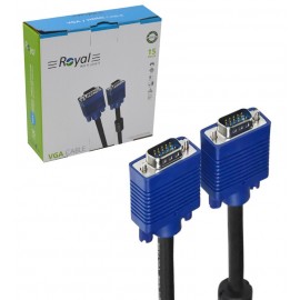 کابل (3+4) VGA طول 15 متر رویال (Royal)