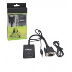 کابل تبدیل VGA به HDMI + کابل AUX و Adaptor گریت (GREAT)