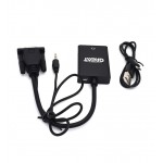 کابل تبدیل VGA به HDMI + کابل AUX و Adaptor گریت (GREAT)