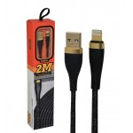 کابل آیفون Lightning کنفی موکسوم (MoXom) طول 2 متر مدل MX-CB64