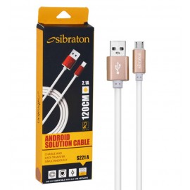 کابل اندروید طول 1.2 متر Sibraton مدل S221 A