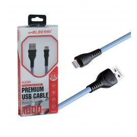 کابل ژله ای آیفون (lightning) طول 1 متر بلبری (Blberri) مدل BLB-095
