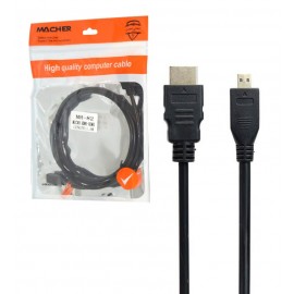 کابل تبدیل HDMI به Micro HDMI طول 1.5 متر مچر (Macher) مدل MR-82