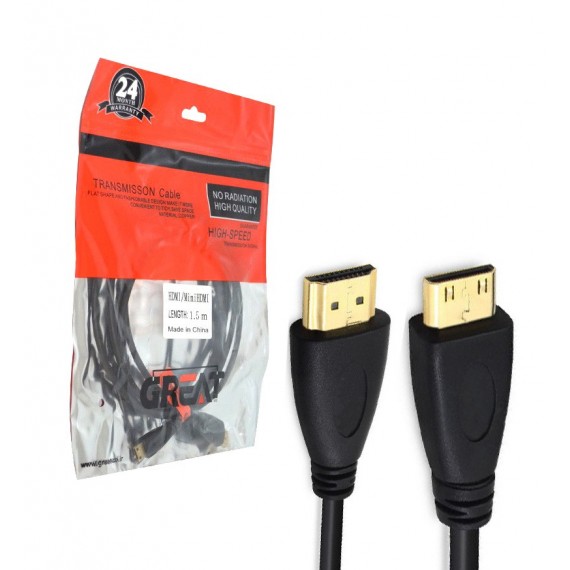کابل تبدیل HDMI به Mini HDMI طول 1.5 متر GREAT