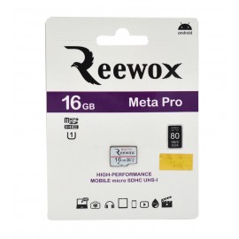 رم موبایل ریووکس (REEWOX) مدل 16GB META PRO micro SD HC 533X