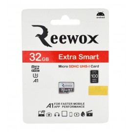رم موبایل ریووکس (REEWOX) مدل 32GB EXTRA SMART micro SD HC 667X U3 A1