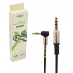 کابل 1 به 1 صدا (AUX) طول 2 متر 90 درجه XOOXI مدل YL34