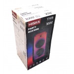 اسپیکر بلوتوث هیسکا (HISKA) مدل PARTY BOX1006