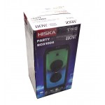 اسپیکر بلوتوث هیسکا (HSIKA) مدل PARTYBOX1004