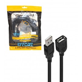 کابل افزایش طول USB ایفورت (EFFORT) طول 3 متر