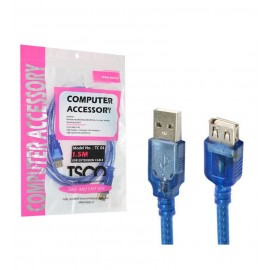 کابل افزایش طول USB تسکو (TSCO) مدل TC 04 طول 1.5 متر