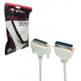 کابل پرینتر پارالل 1.5 متری V-net 25-36Pin