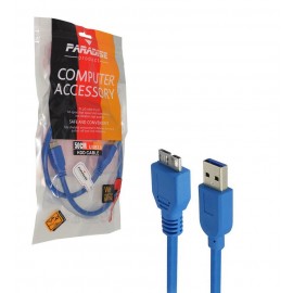 کابل هارد اکسترنال USB 3.0 طول 0.5 متر Paradise