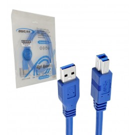 کابل پرینتر USB 3.0 طول 1.5 متر OSCAR