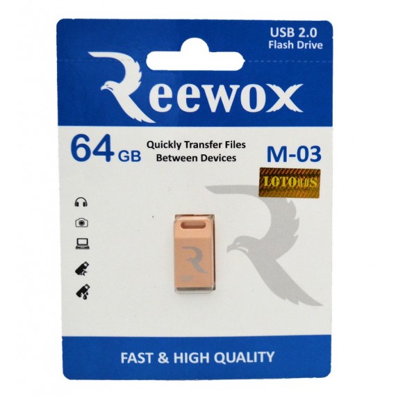 فلش REEWOX مدل 64GB M-03