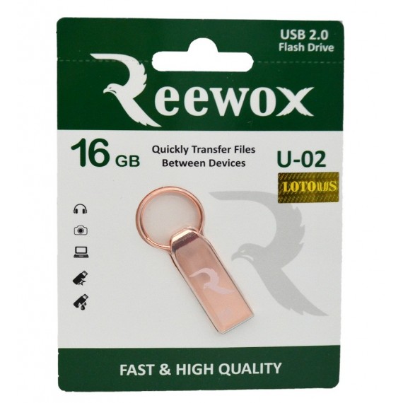 فلش REEWOX مدل 16GB U-02