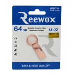 فلش REEWOX مدل 64GB U-02