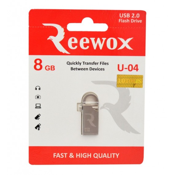 فلش REEWOX مدل 8GB U-04