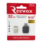 فلش و تبدیل (OTG TYPE-C) REEWOX مدل+32GB M-01