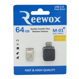 فلش و تبدیل ریووکس (REEWOX) (OTG TYPE-C) REEWOX مدل+64GB M-01