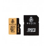 رم موبایل Queen Tech مدل 32GB 633X V30 + خشاب