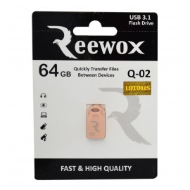 فلش REEWOX مدل 64GB Q-02 USB3.1