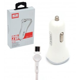 شارژر فندکی 2 پورت + کابل اندروید Earldom مدل ES-120
