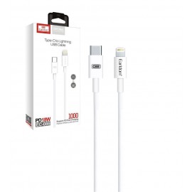 کابل (Type-c to Lightning) طول 1 متر ارلدام (EARLDOM) مدل EC-086