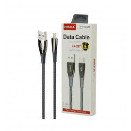 کابل آیفون هیسکا (HISKA) طول 1 متر مدل LX-297
