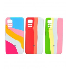گارد سیلیکونی رنگین کمانی مناسب برای گوشی Xiaomi Redmi Note11Pro 4G/Note 12 Pro 4G