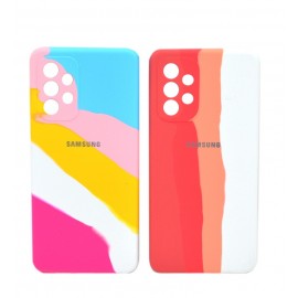 گارد سیلیکونی رنگین کمانی مناسب برای گوشی SAMSUNG GALAXY A73 5G