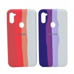 گارد سیلیکونی رنگین کمانی مناسب برای گوشی SAMSUNG GALAXY A11