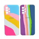 گارد سیلیکونی رنگین کمانی مناسب برای گوشی SAMSUNG GALAXY A23 4G