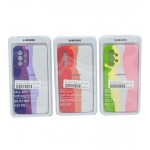گارد سیلیکونی رنگین کمانی مناسب برای گوشی SAMSUNG GALAXY A32 5G