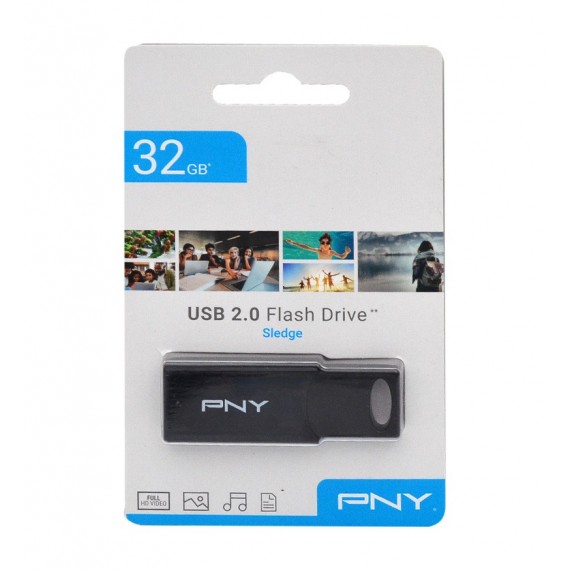 فلش پی ان وای (PNY) مدل PNY FD32GSLEDGE USB2.0 32GB